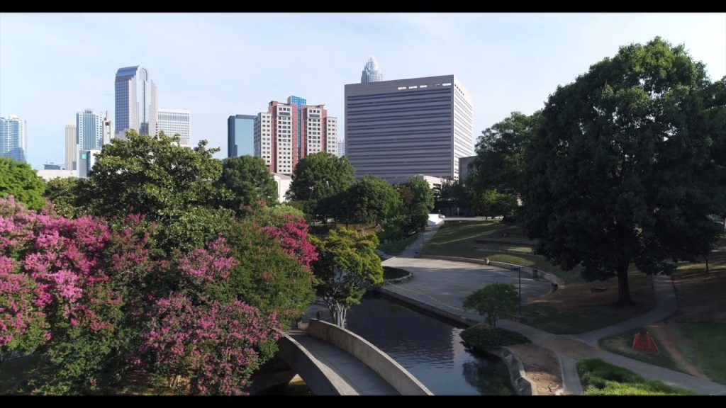 Uptown Charlotte skyline